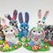 3D Easter Bunny Silicone Mold Set – Rabbit, Carrot, Candy & Cake Decorating